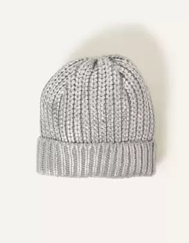 Accessorize Metallic Beanie