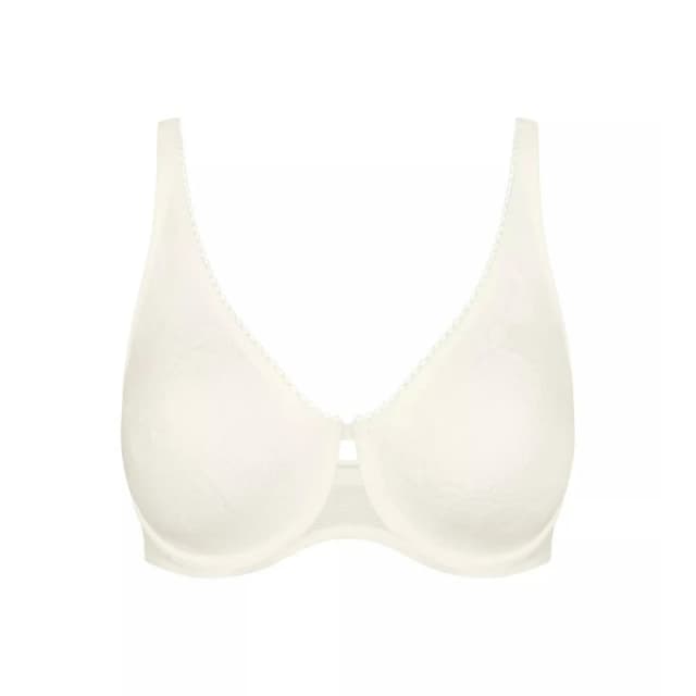 Triumph Wild Rose Sensation Minimiser Bra White Women 38DD;36DD;34DD;38D;36D;34D;38C;36C;34C;38F;36F;40E;38E;36E;40DD;40D;40C