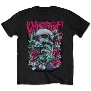 Bullet For My Valentine Skull Red Eyes' Mens X-Large T-Shirt - Black