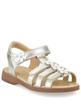 Start-Rite Girls Picnic Sandals - Silver