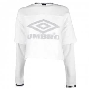 Umbro Rail Long Sleeve T Shirt - White