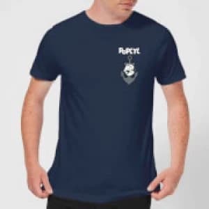 Popeye Anchor Mens T-Shirt - Navy - L