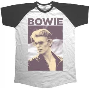 David Bowie - Smoking Mens X-Large T-Shirt - Grey