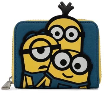 Minions Loungefly - Triple Minion Bello Wallet multicolour