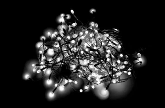 Shatchi 500 Leds Cool White Compact Leds Green Cable With 8 Effects Multifunction Auto Memory Indoor/outdoor Christmas Home Decorations