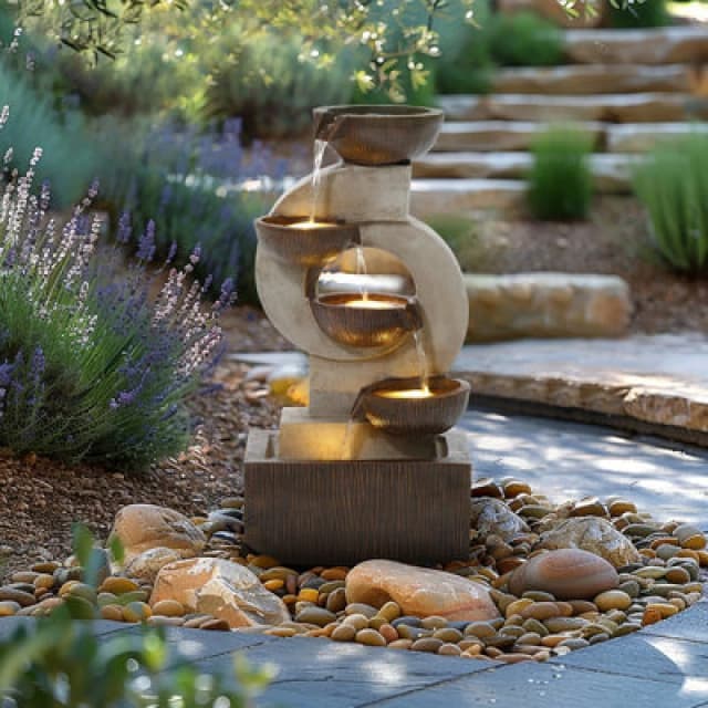 Charles Bentley Nile Cascading Water Feature