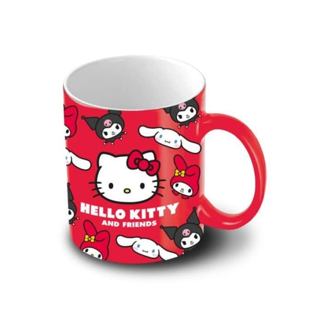 Sublime Market Connect Mug - KARACTERMANIA - Hello Kitty Faces - Red - Ceramic - One Size red red