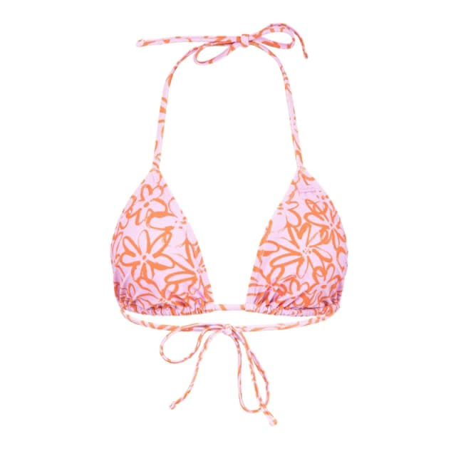 SoulCal Tie Bikini Top Womens - Pink Pink 8
