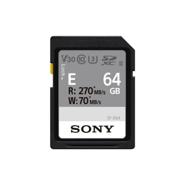 Sony SF-E Series 64GB UHS-II SD Memory Card