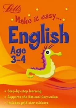Letts Make It Easy - English Age 3-4 by Lynn Huggins-Cooper Book