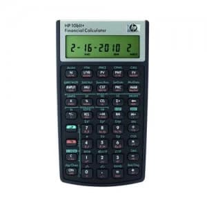 HP 10bii Financial Calculator HP-10BIIPLUSB12
