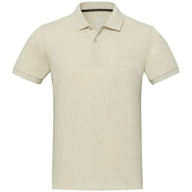 Elevate NXT Mens Emerald Aware Polo Shirt in Beige Size: XS Beige Male XS