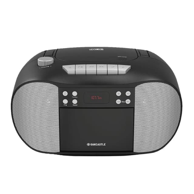 Majority Barton DAB Retro Radio - Walnut, Brown 5056444109767