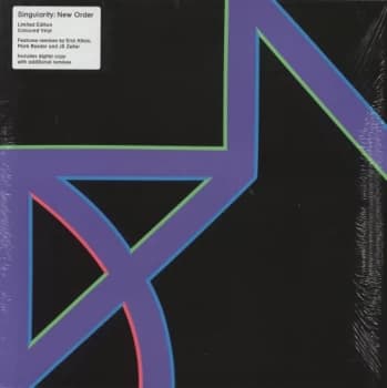 New Order Singularity - Purple Vinyl 2015 Japanese 12" vinyl 12MUTE545