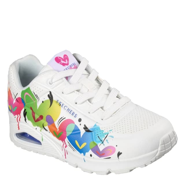 Skechers Uno J Nylor Ld63 White/Multi female 4 (37)