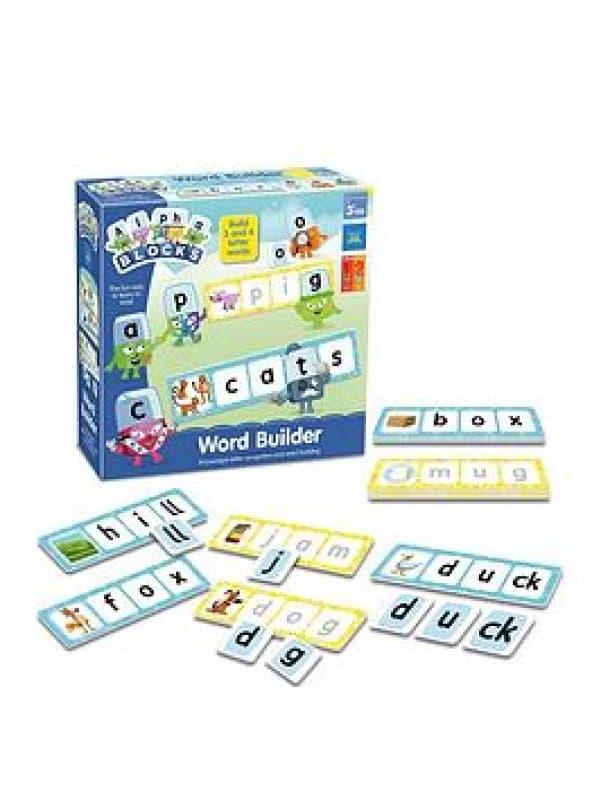 Alphablocks Word Builder (Build 3 and 4 Letter Words) By Trends UK - Ages 3+ - Educational Toys