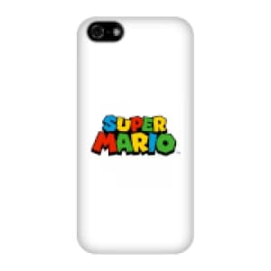 Nintendo Super Mario Colour Logo Phone Case - iPhone 5C - Snap Case - Gloss