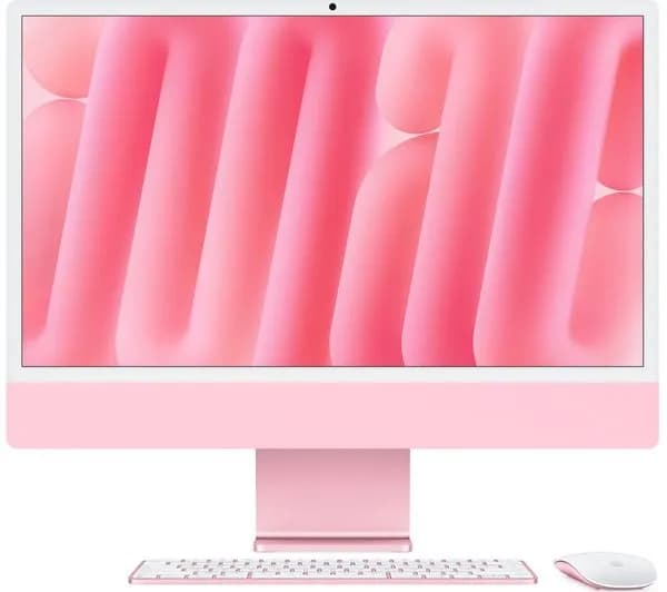 APPLE iMac 4.5K 24" (2024) - M4, 256GB SSD, Pink 195949593109
