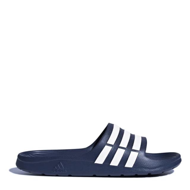adidas adilette aqua sandals in navy Navy UK 13 (EU 48½)