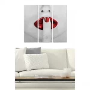 MDF2816513 Multicolor Decorative MDF Painting (3 Pieces)