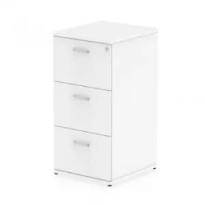 Trexus 3 Drawer Filing Cabinet 500x600x1125mm White Ref I000193