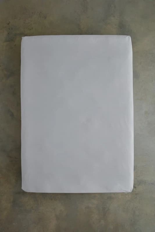 Deyongs Deyongs Southwick Melange Look Fitted Sheet - Smooth, Soft & Breathable in Grey Size: Double Grey Double Unisex 5054990144249