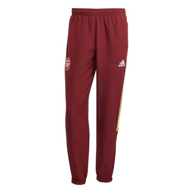 adidas Arsenal Football Club UBP Tracksuit Bottoms Mens Noble Maroon male S