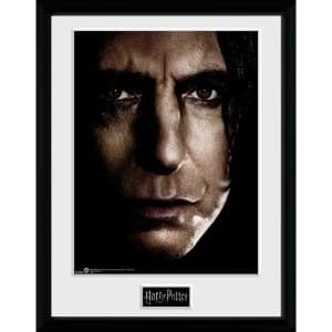 Harry Potter Snape Face Framed Collector Print