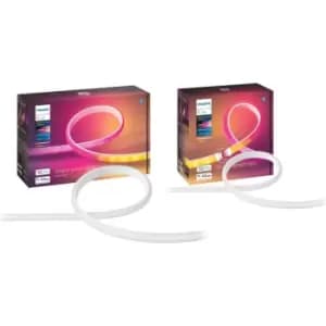 Philips Hue Gradient Lightstrip 2m + 1m Ext. - White