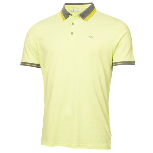 Calvin Klein Golf G Blade Polo Shirt Mens - Green Green S