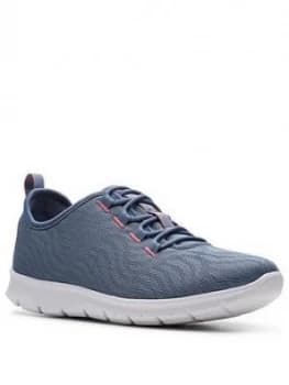 Clarks Step Allena Go Trainer - Blue/Grey
