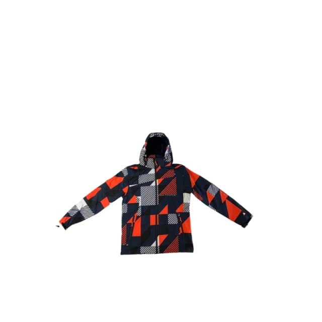 Peak Mountain Printed softshell jacket Peak Mountain Cover Bleu Male L COVER/KS/MARINE-Orange