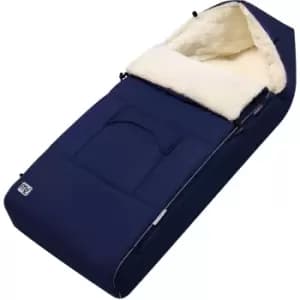 Baby Footmuff Cosy Toes Universal Baby Pushchair Stroller Buggy Pram Car Seat Infant Carrier Warm Black Brown Blue Marineblau (de)