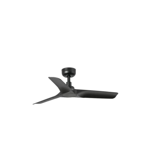 Netlighting Hey Small Black DC Ceiling Fan 6 Speed Black Unisex