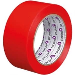 Pacplan Lane Marking Tape LMT50R 50 mm x 33 m Red 18 Rolls