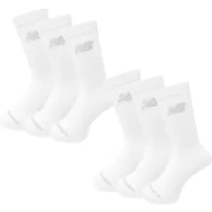 New Balance Pack Crew Socks - White