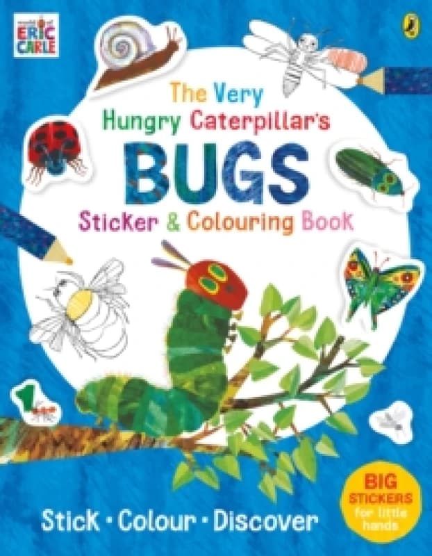Eric Carle The Very Hungry Caterpillar's Bugs Sticker and Colouring Book Multi unisex