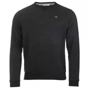 Calvin Klein OHIO SWEATSHIRT CHARCOAL - M