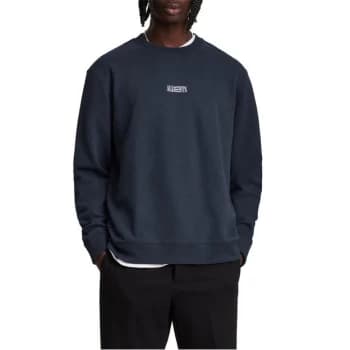 AllSaints Opposition Crew - DEEP SPACE Blue