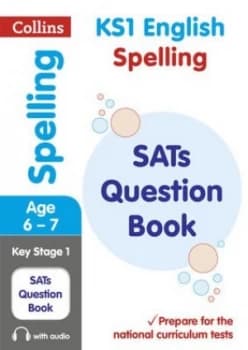 KS1 spelling SATs question book by