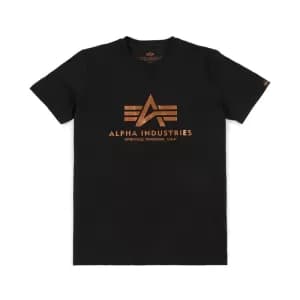 Basic Foil Print T-Shirt