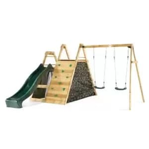 Plum Outdoor Wooden Pyramid Climbing Natural