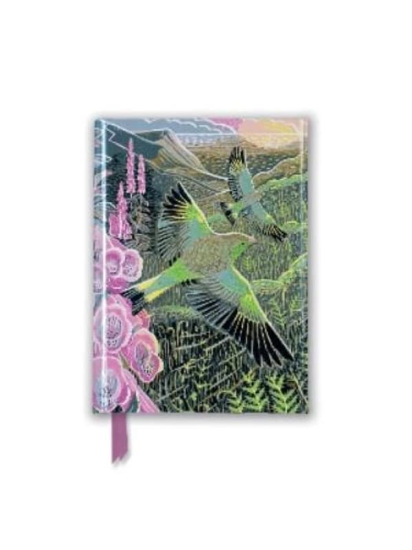 Annie Soudain: Foxgloves & Finches (Foiled Pocket Journal) Notebook / blank book
