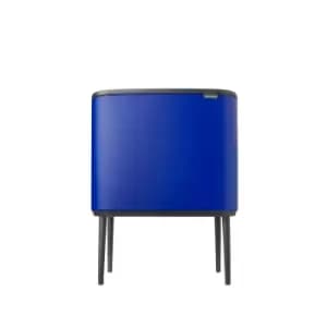 Brabantia Bo Touch Bin 11 + 23L - Mineral Powerful Blue
