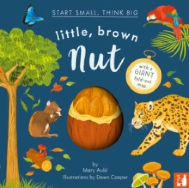 Little, Brown Nut : A fact-filled picture book about the life cycle of the Brazil nut tree, with fold-out map of the Amazon rainforest (ages 4-8) Hard