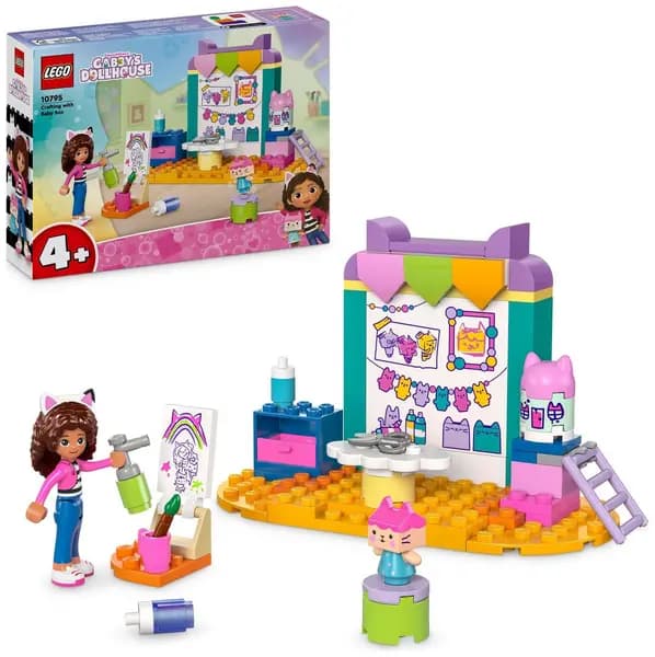 LEGO LEGO Gabby's Dollhouse Crafting with Baby Box Toy Set 10795