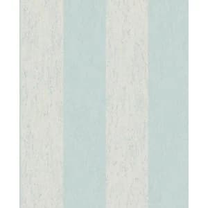 Superfresco Easy Mercury Stripe Duck Egg Decorative Wallpaper - 10m