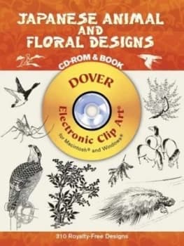 Japanese Animal and Floral Designs Paperback