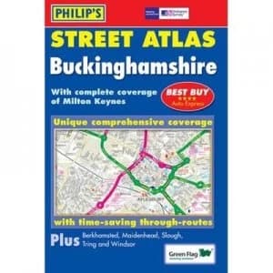 Philips Street Atlas Buckinghamshire Book