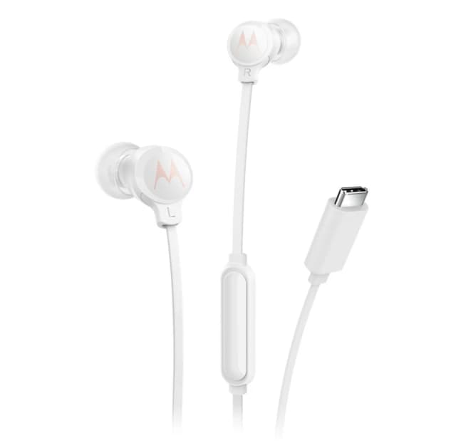 Motorola 3C - S Wired In - Ear USB - C Earbuds White